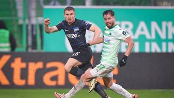 Auf in den Saisonendspurt: Hertha BSC gegen Greuther Fürth live