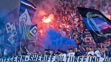 hsv-fans versuchen bordbistro im ice zu stürmen