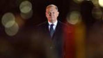 Zapfenstreich für Olaf Scholz : Mit Respect aus dem Amt