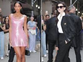 Mode-Event des Jahres: Die Stars laufen sich für die Met Gala warm