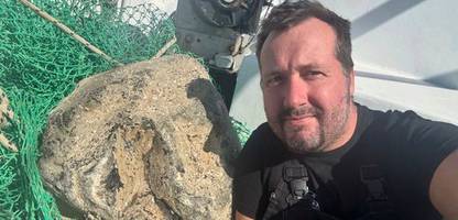 Nordsee: Krabbenfischer entdeckt mysteriösen 70-Kilogramm-Fund