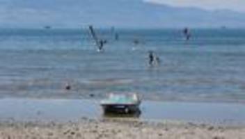 Niedrigwasser: Über drei Meter: Bodensee-Pegelstand steigt wieder an