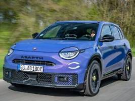 farbenteufel auf krawall: abarth 600e - unterwegs im bunten familien-sportkleinwagen