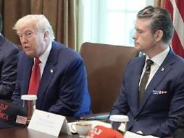 us-regierung in erklärungsnot: hegseth überging trump offenbar bei stopp von ukraine-hilfe