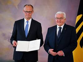 Friedrich Merz: Ernannt mit sechs Stunden Verspätung