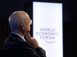klaus schwab: beim weltwirtschaftsforum stehen die zeichen auf sturm