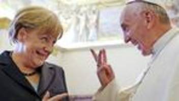 Ex-Kanzlerin zum Konklave: Merkel wünscht sich menschennahen Papst wie Franziskus