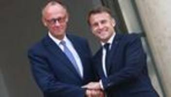 friedrich merz in frankreich: der ton hat sich verändert