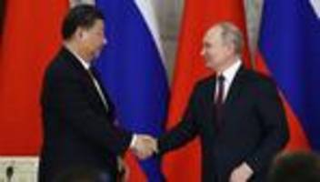 russland und china: wladimir putin und xi jinping treffen sich in moskau