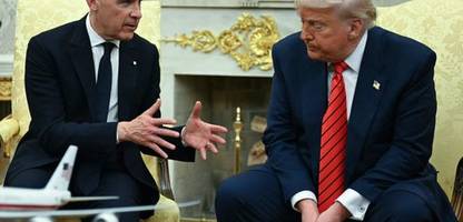 Kanada und USA: Mark Carney zum Antrittsbesuch im Weißen Haus bei Donald Trump