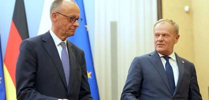 Donald Tusk sagt Friedrich Merz, was er von Grenzkontrollen hält: nichts