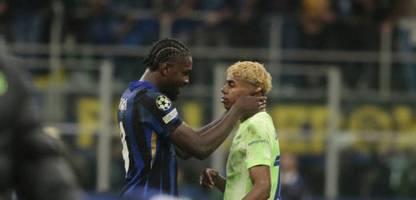 Inter Mailand und der FC Barcelona in der Champions League: Als Marcus Thuram Lamine Yamal tröstete