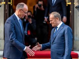 Antrittsbesuch: Wie Merz nach Polen flog und in der Wirklichkeit landete