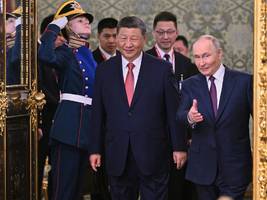Xi in Moskau: Mit Grüßen nach Amerika