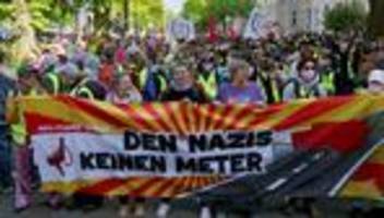 80 Jahre nach Massensuizid: Tausende protestieren gegen rechten Aufmarsch in Demmin