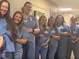 Babyboom in Wisconsin: 14 Hebammen auf Geburtsstation gleichzeitig schwanger