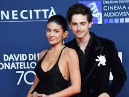 Erster Red-Carpet-Auftritt: Kylie Jenner und Timothée Chalamet debütieren als Paar