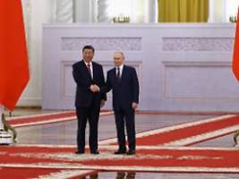 für beide seiten von vorteil: xi und putin geben sich geeint