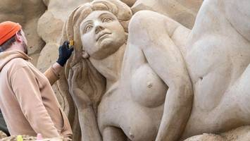 Von England bis Portugal: Hier gibt es Sandkunst zu bestaunen