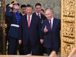Xi in Moskau: Mit Grüßen nach Amerika