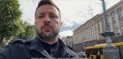 80 Jahre Kriegsende: Wolodymyr Selenskyj spottet über Wladimir Putins Siegesparade