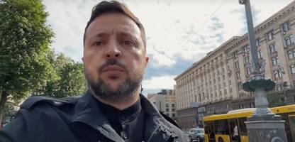 Russland: Wolodymyr Selenskyj spottet über Wladimir Putins Siegesparade