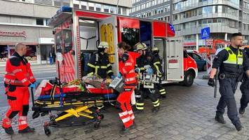 Radfahrer stürzt ins Gleis und wird von S-Bahn erfasst
