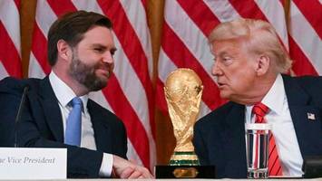 fußball-wm in den usa: trump und vance mit botschaft an fans