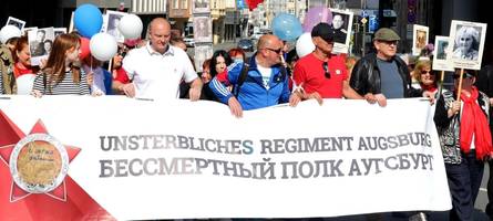 Polizei kündigt starke Präsenz bei zwei Demonstrationen mit Russland-Bezug in Augsburg an