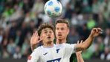 Fußball-Bundesliga: 2:2 in Wolfsburg: Hoffenheim immer noch nicht gerettet