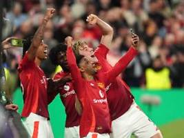 man united zittert und eskaliert: europas rätselhaftester fußball-mannschaft winkt der cl-coup
