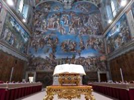Öffentlichkeit kann zuschauen: Neuer Papst Leo XIV. feiert erste Messe