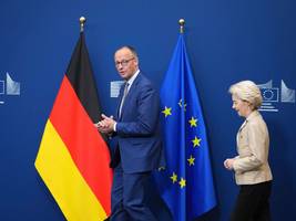 Merz in Brüssel: Der Neue mit Startguthaben