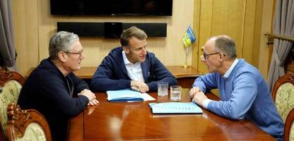 Krieg in der Ukraine: Friedrich Merz ist zusammen mit Emmanuel Macron und Keir Starmer unterwegs nach Kyjiw