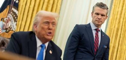 USA-Trump-News: Verteidigungsminister Hegseth will trans Menschen »unverzüglich« aus Armee werfen