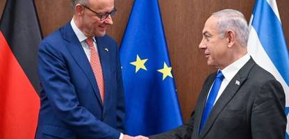 Friedrich Merz versichert Benjamin Netanyahu Bekenntnis zur deutschen Staatsräson