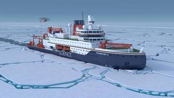 „polarstern ii“: hamburger reederei plant durchbruch ins ewige eis