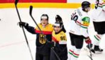 Eishockey-Nationalmannschaft: Deutschland gelingt klarer WM-Auftaktsieg
