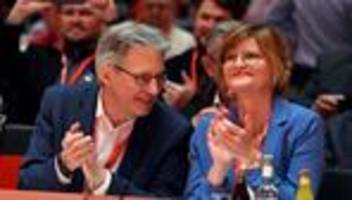 spd-parteitag: nrw-spd bestätigt führungstandem post und philipp