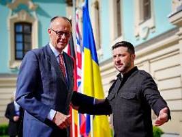 Der Kanzler stiftet Hoffnung: In der Ukraine merken sie: Merz macht nicht den Scholz