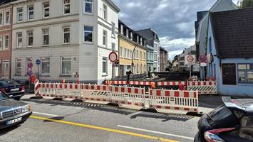 Bauarbeiten: Viel befahrene Straße in Bergedorf wird gesperrt