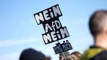 AfD: Bundesweite Demonstrationen für AfD-Verbot geplant