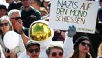 Rechtsextremismus: Tausende demonstrieren bundesweit für ein AfD-Verbot
