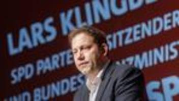 SPD-Landesparteitag: Klingbeil stellt sich in Husum Kritik der Nord-SPD