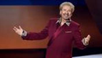 Samstagabendunterhaltung im Fernsehen: Thomas Gottschalk verkündet sein Karriereende als TV-Showmaster