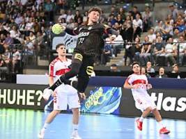 torrekord für den bundestrainer: deutsche handballer schießen türkei aus der halle