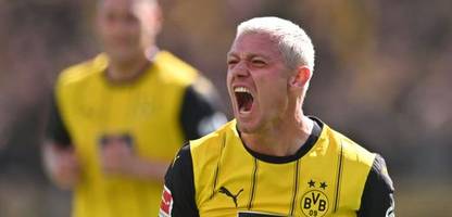 Fußball-Bundesliga: Borussia Dortmund siegt bei Bayer Leverkusen und hofft weiter auf die Champios League