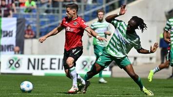 1:1 gegen fürth: hannover gelingt später ausgleich