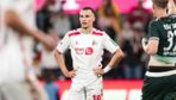 2. Fußball-Bundesliga: Gesichtsverletzung nach Streit: Kölns Lemperle droht Ausfall