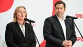Parteivorsitz: SPD-Politiker hinterfragen Doppelrolle von Bas und Klingbeil